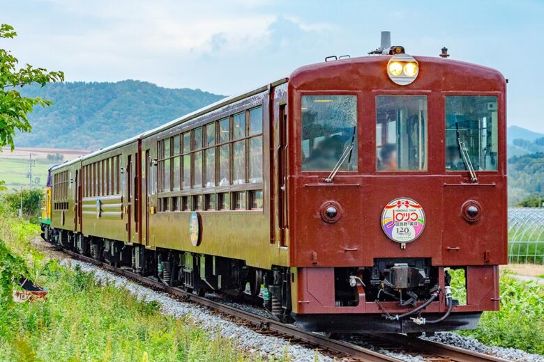 JR北海道の観光列車「富良野・美瑛ノロッコ号」