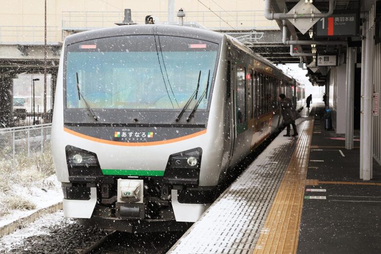 JR東日本の観光列車「リゾートあすなろ」