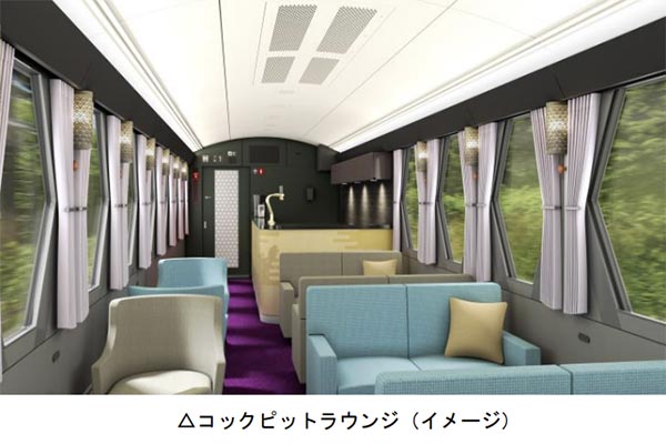 特急「スペーシア」の新型車両（N100系）イメージ（東武鉄道ニュースリリースより）