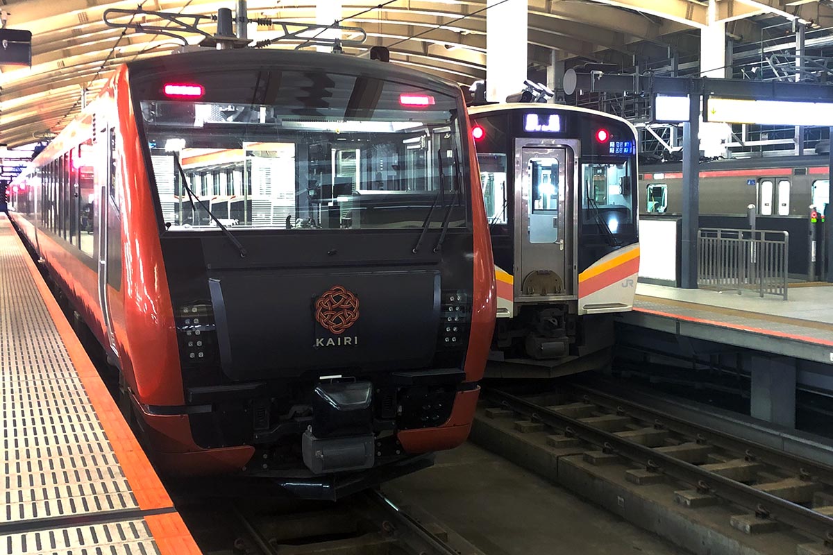 JR東日本の観光列車「海里」