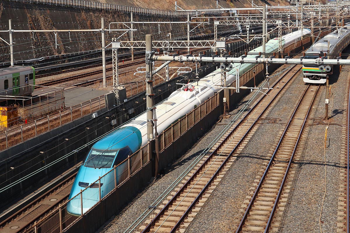 上京したJR東日本の観光列車「とれいゆ つばさ」