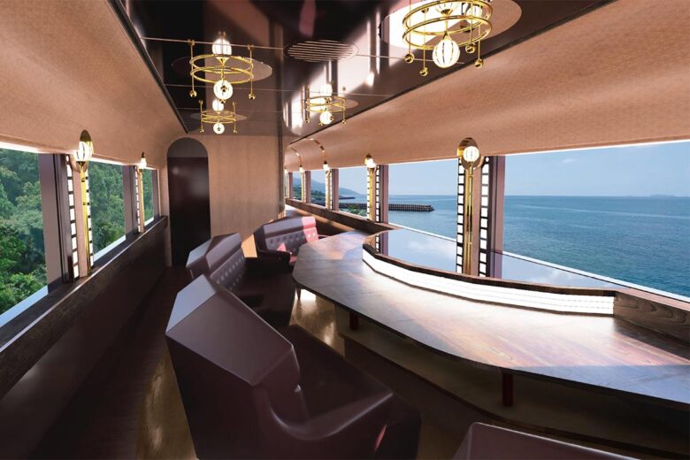 観光列車「伊予灘ものがたり」のグリーン個室「フィオーレスイート」イメージ（画像：JR四国）