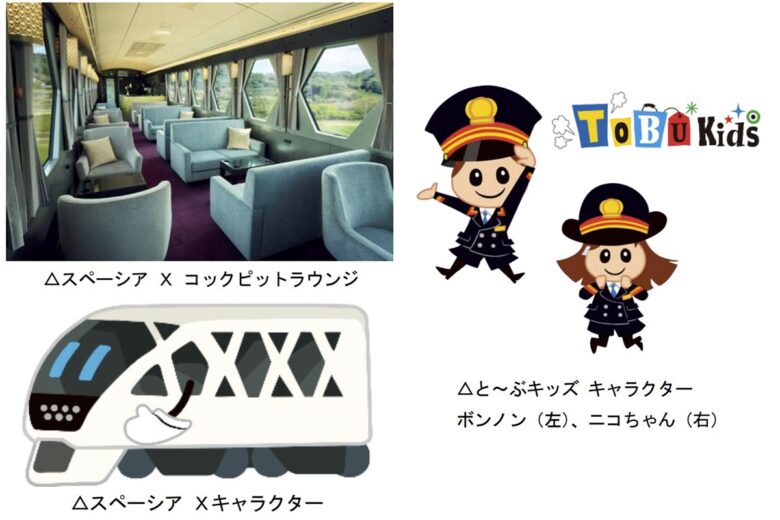 「スペーシア X」一番列車に小学生親子を招待（画像：東武鉄道）
