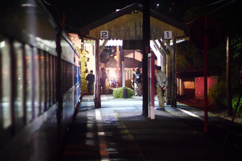 「ビアホーム」になる家山駅（画像：大井川鐵道）