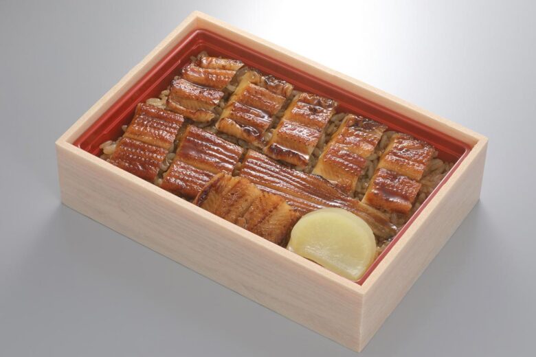 夏の季節駅弁「あなごめし」（画像：JRCP）