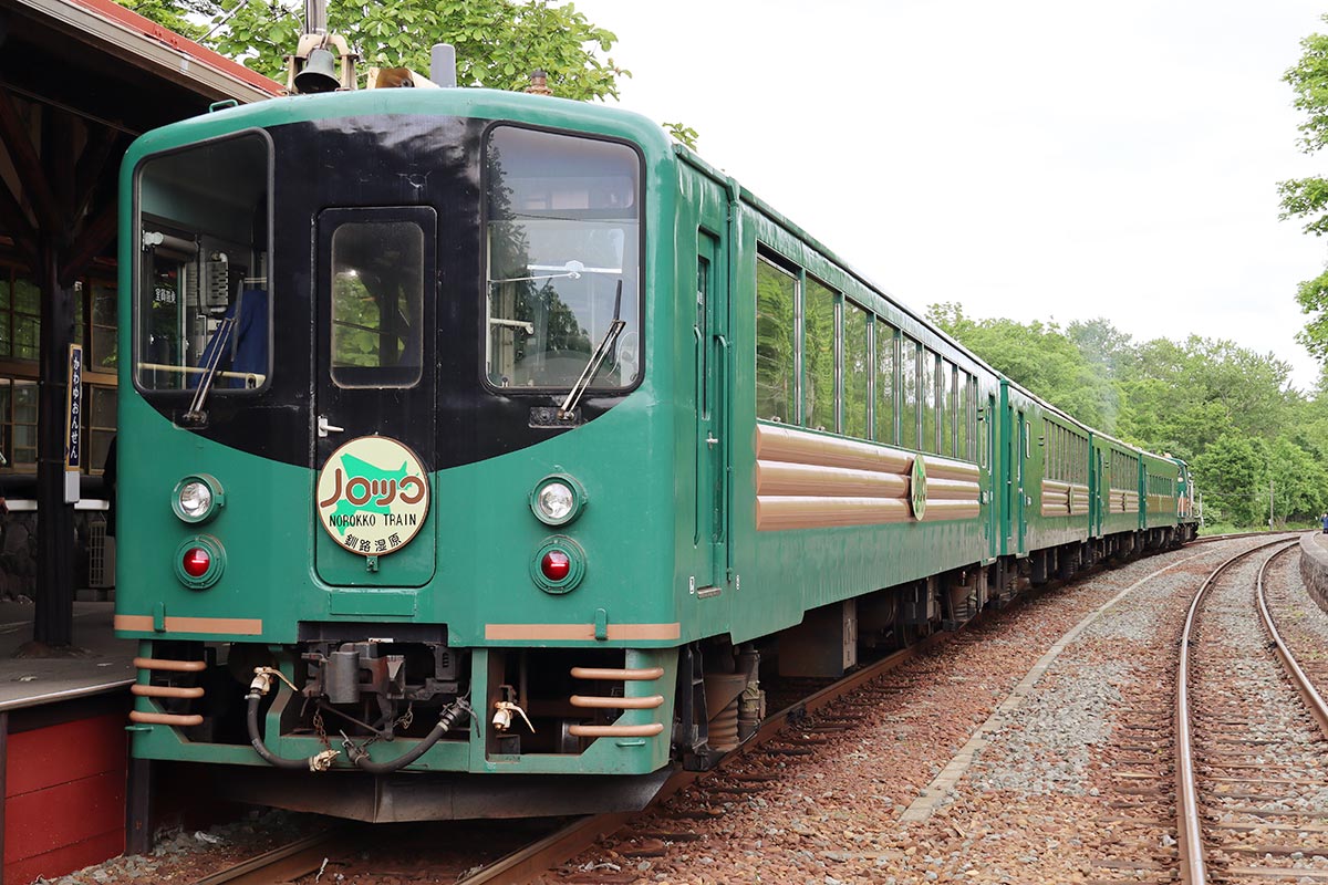 JR北海道の観光列車「くしろ湿原ノロッコ号」510系客車