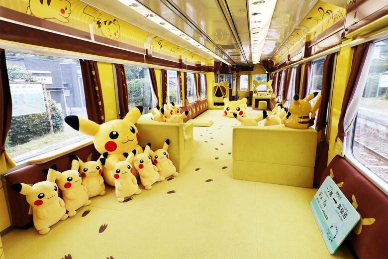 JR東日本の観光列車「POKÉMON with YOU トレイン」プレイルーム車両
