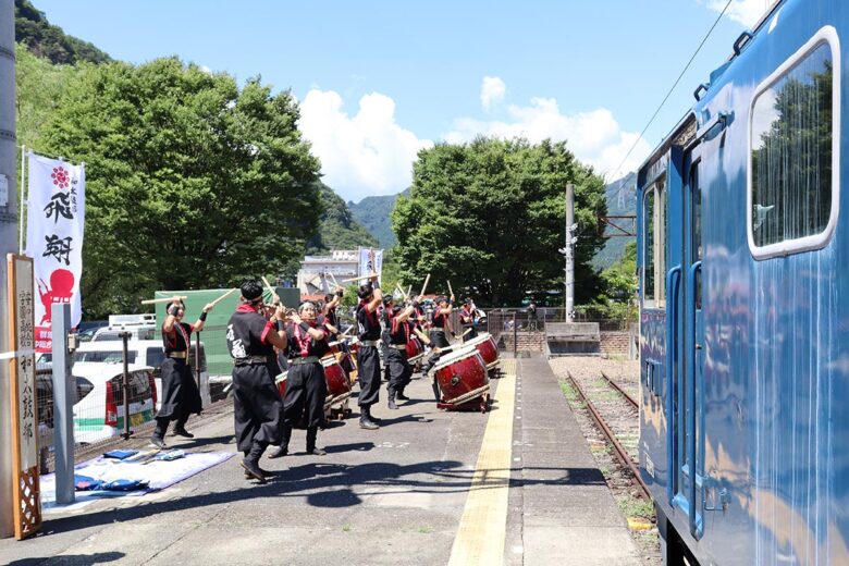 観光列車「SLぐんま」イベントの一例