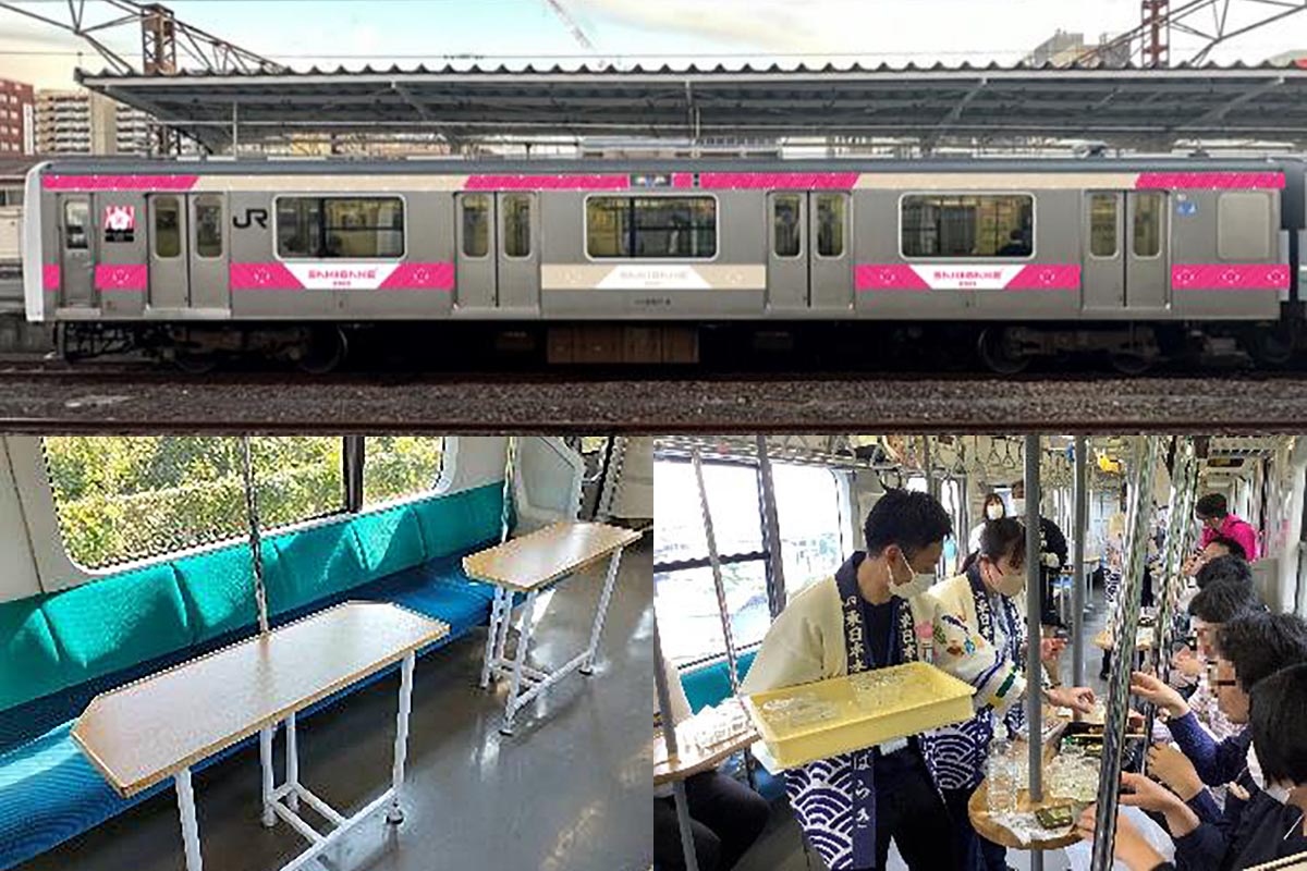 JR東日本の観光列車「E501 SAKIGAKE」（画像：JR東日本）