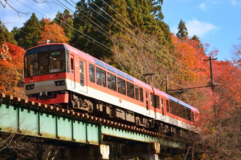 叡山電車の観光列車「きらら」