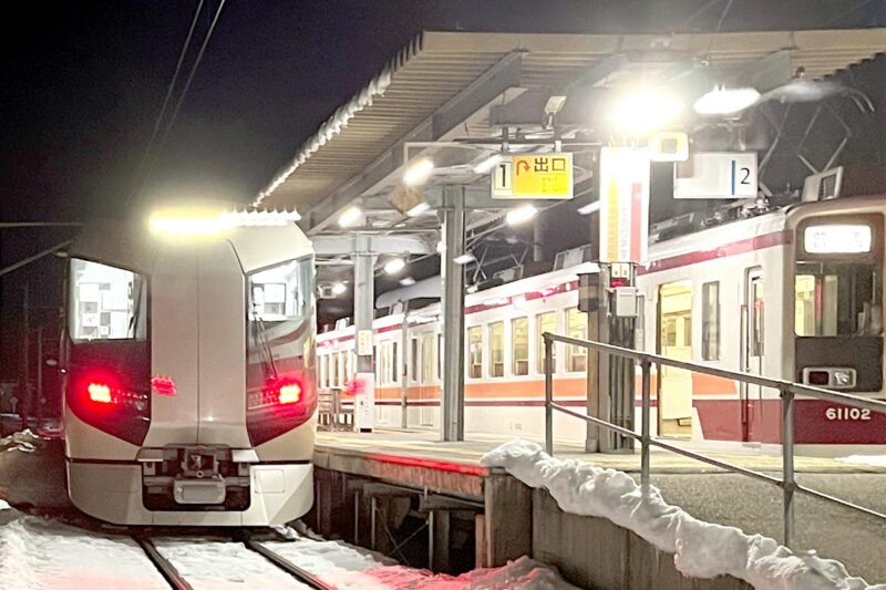 東武鉄道の夜行列車「尾瀬夜行・日光紅葉夜行・スノーパル」