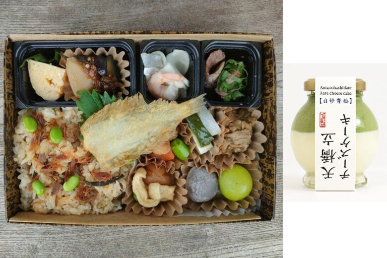 「若狭 町家弁当＆スイーツセット」イメージ（画像：JR西日本）