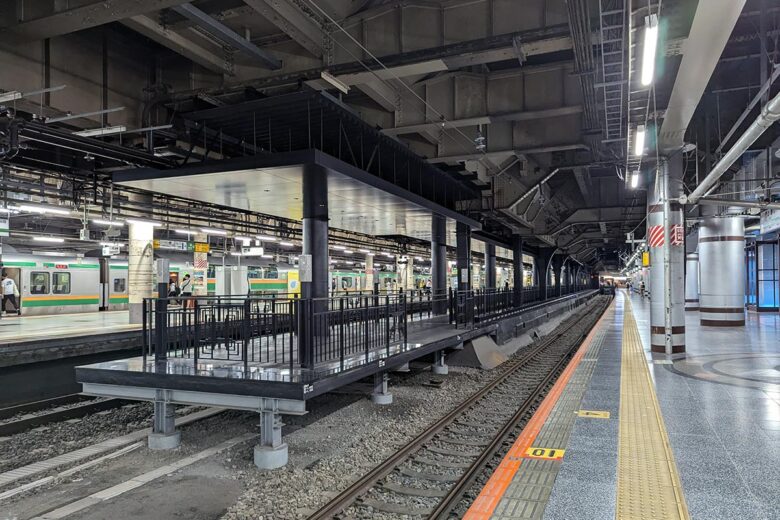 「TRAIN SUITE 四季島」専用の上野駅「13.5番線ホーム」