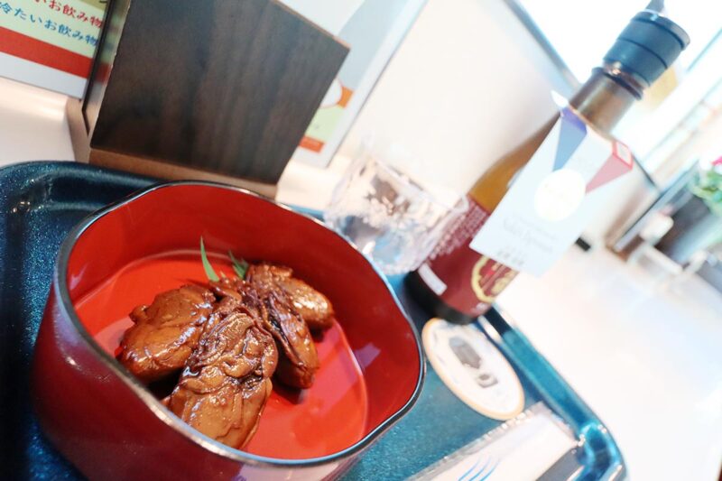 観光特急「しまかぜ」カフェ車両メニューの一例