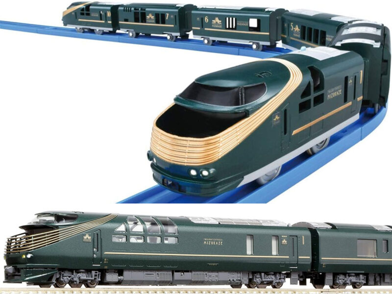 豪華寝台列車「TWILIGHT EXPRESS 瑞風」プラレール・Nゲージ(画像:Amazon)