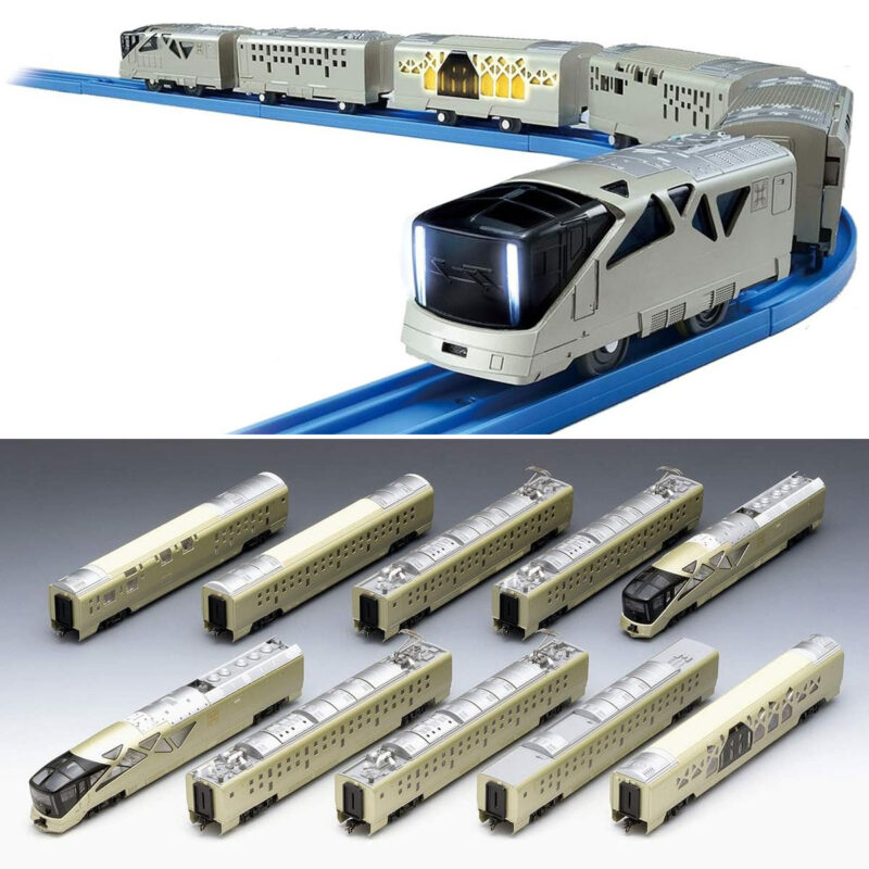 豪華寝台列車「TRAIN SUITE 四季島」プラレール・Nゲージ(画像:Amazon)