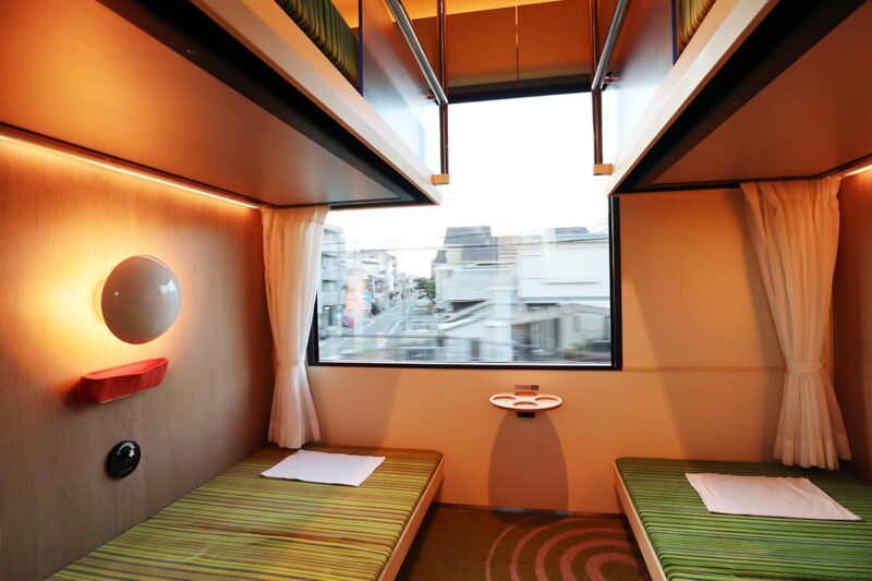 JR西日本の夜行列車「WEST EXPRESS 銀河」クシェット