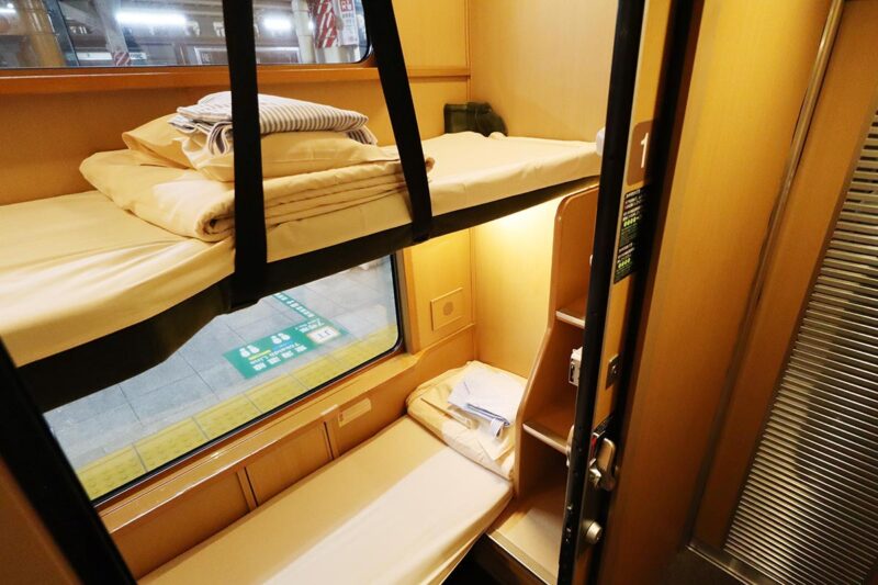 寝台列車「サンライズ出雲・瀬戸」シングルツイン