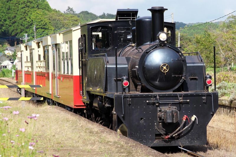 小湊鐵道の観光列車「房総里山トロッコ」