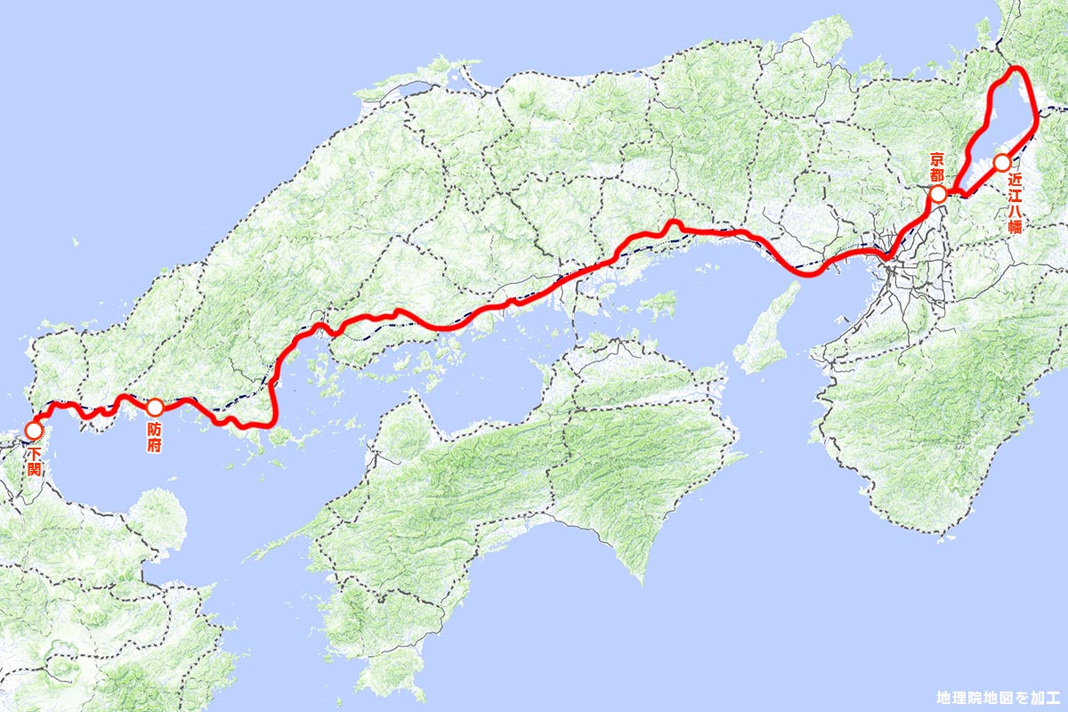 「TWILIGHT EXPRESS 瑞風」びわ湖周遊・せとうちコース（上り）